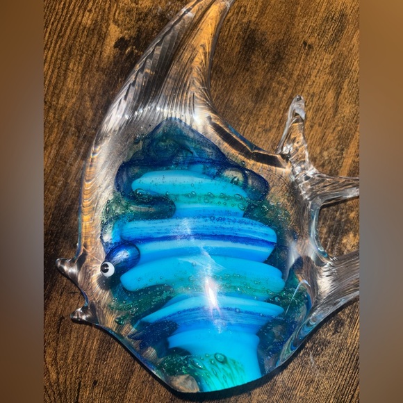 Murano art blown fish sculpture - Picture 8 of 9